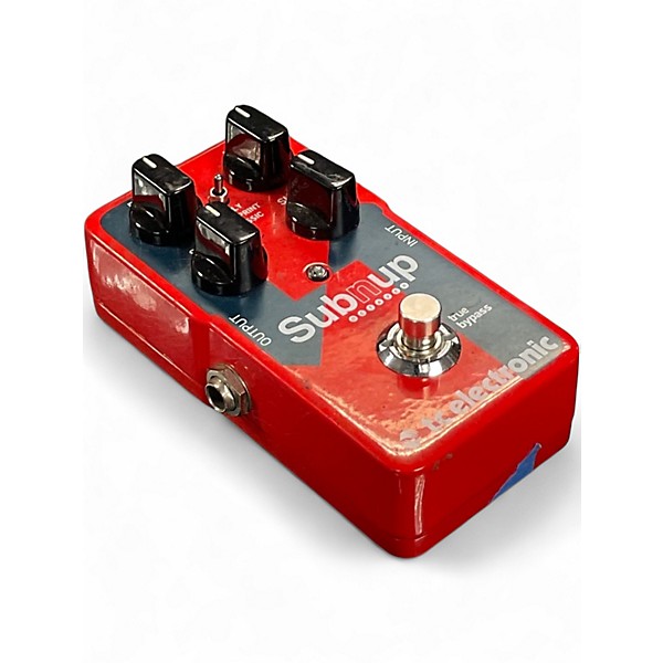 Used TC Electronic Sub N Up Octaver Effect Pedal