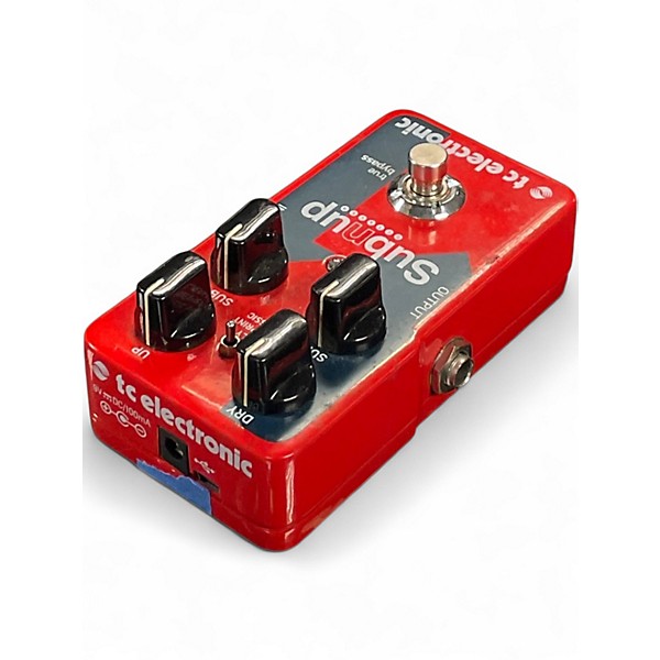 Used TC Electronic Sub N Up Octaver Effect Pedal