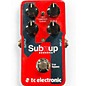 Used TC Electronic Sub N Up Octaver Effect Pedal