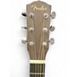 Used Fender CD100 Left Handed Natural Acoustic Guitar