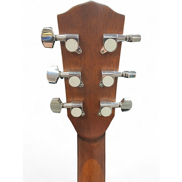 Used Fender CD100 Left Handed Natural Acoustic Guitar