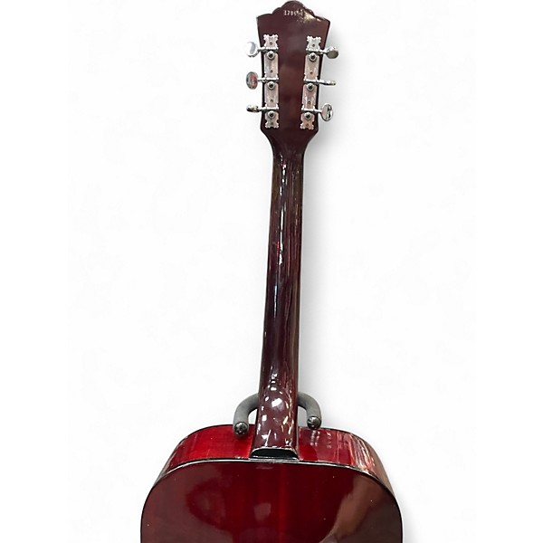 Vintage 1979 Guild D25 Cherry Acoustic Guitar