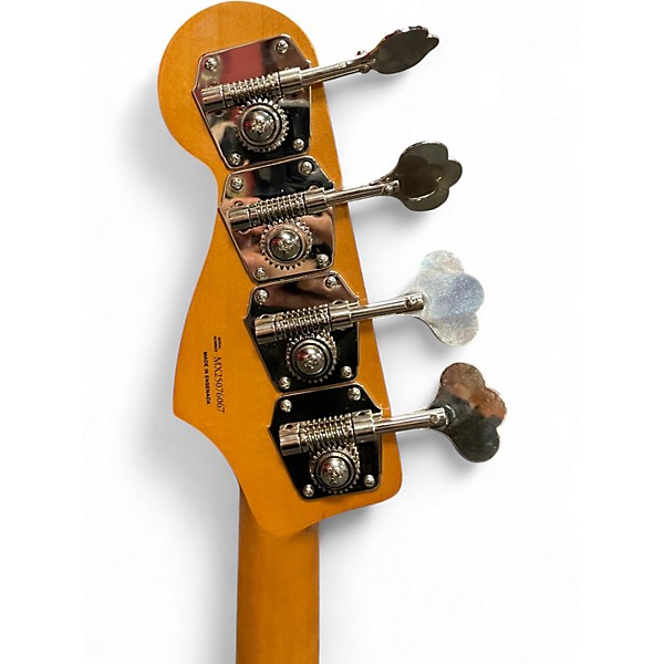 Used Fender Vintera 60s Jazz Bass Black Electric Bass Guitar