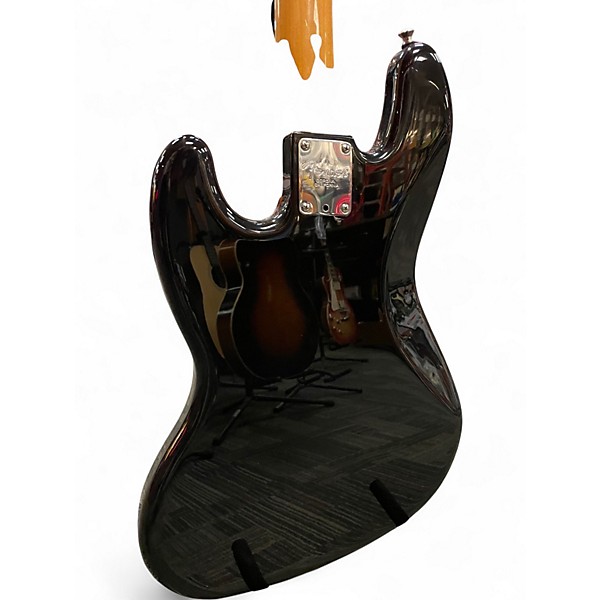 Used Fender Vintera 60s Jazz Bass Black Electric Bass Guitar