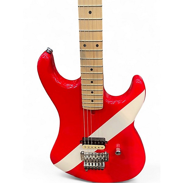 Used Kramer The 84 Diver Down Red Solid Body Electric Guitar