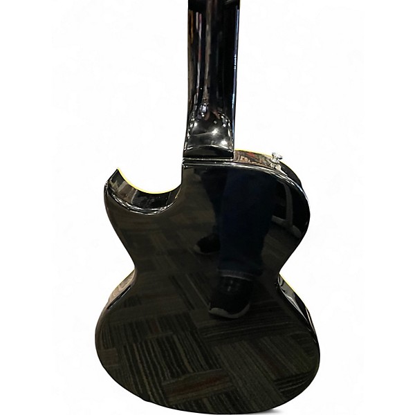 Used Xaviere PRO XV550 Black Hollow Body Electric Guitar