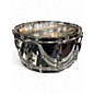 Used Pearl 14in STEEL SHELL SNARE Chrome Silver Drum