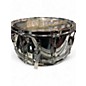Used Pearl 14in STEEL SHELL SNARE Chrome Silver Drum