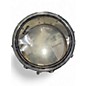 Used Pearl 14in STEEL SHELL SNARE Chrome Silver Drum