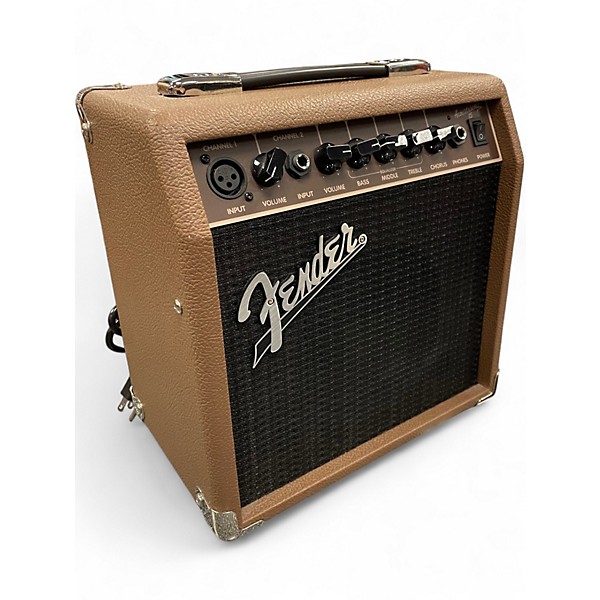 Used Fender Acoustasonic 15 Acoustic Guitar Combo Amp