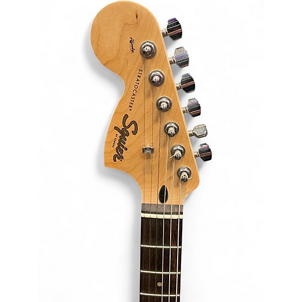 Used Squier Affinity Stratocaster Left Handed Brown Sunburst Electric Guitar