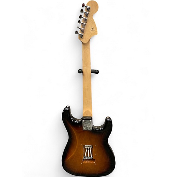 Used Squier Affinity Stratocaster Left Handed Brown Sunburst Electric Guitar