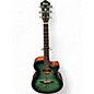 Used Ibanez AEG70 Flamed Green Burst  Acoustic Electric Guitar thumbnail