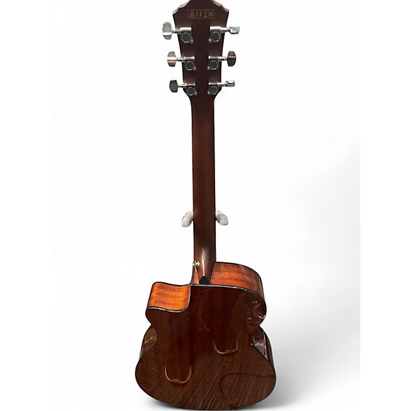 Used Ibanez AEG70 Flamed Green Burst  Acoustic Electric Guitar