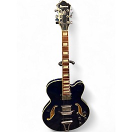 Used Ibanez AFS75T Artcore Trans Blue Hollow Body Electric Guitar