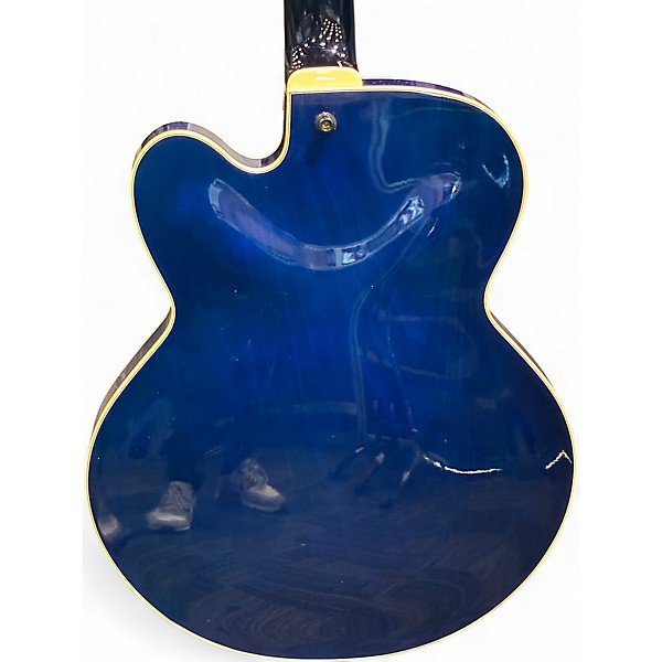 Used Ibanez AFS75T Artcore Trans Blue Hollow Body Electric Guitar