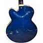 Used Ibanez AFS75T Artcore Trans Blue Hollow Body Electric Guitar