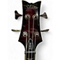 Used Schecter Guitar Research Stiletto Extreme 4 String Red Electric Bass Guitar