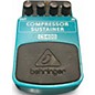 Used Behringer CS400 Compressor Sustainer Effect Pedal thumbnail