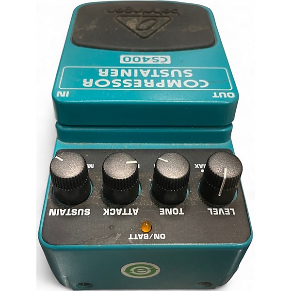 Used Behringer CS400 Compressor Sustainer Effect Pedal