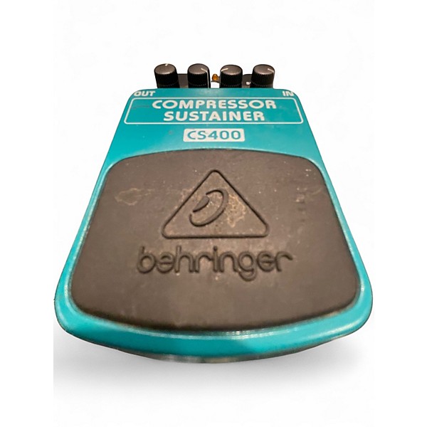 Used Behringer CS400 Compressor Sustainer Effect Pedal