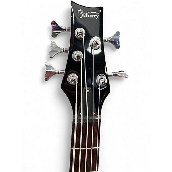 Used Glarry HHV 2 Color Sunburst Electric Bass Guitar