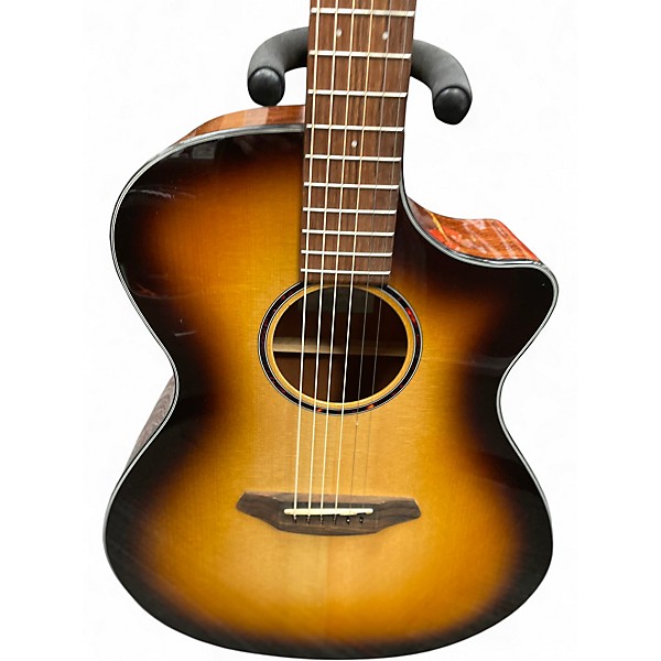 Used Breedlove Discovery S Concerto Edgeburst Acoustic Electric Guitar