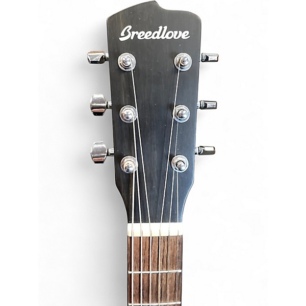 Used Breedlove Discovery S Concerto Edgeburst Acoustic Electric Guitar