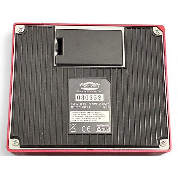 Used VOX JSDS Joe Satriani Satchurator Distortion Effect Pedal