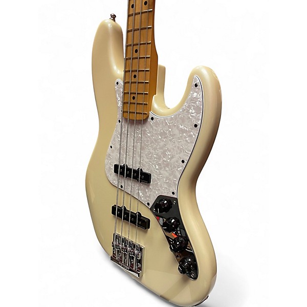 Used 2025 Fender Player II Modified Active Jazz Bass Pearl White Electric Bass Guitar
