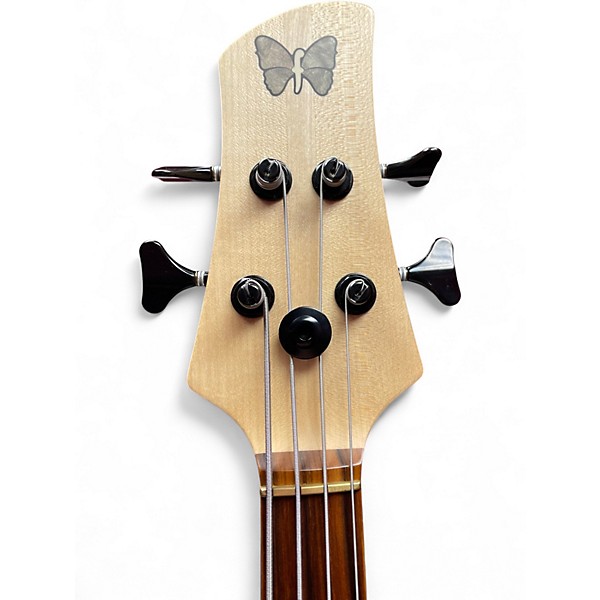 Used 2022 Fodera Monarch IV Standard Walnut/Chambered Ash Electric Bass Guitar