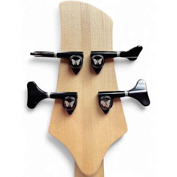 Used 2022 Fodera Monarch IV Standard Walnut/Chambered Ash Electric Bass Guitar