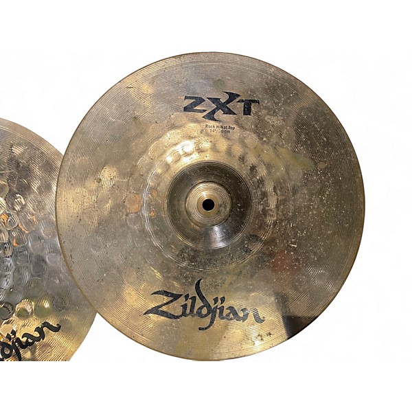 Used Zildjian 14in ZXT Rock Hi Hat Pair Cymbal