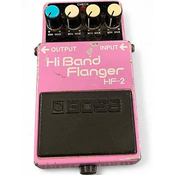 Used BOSS HF2 Hi Band Flanger Effect Pedal