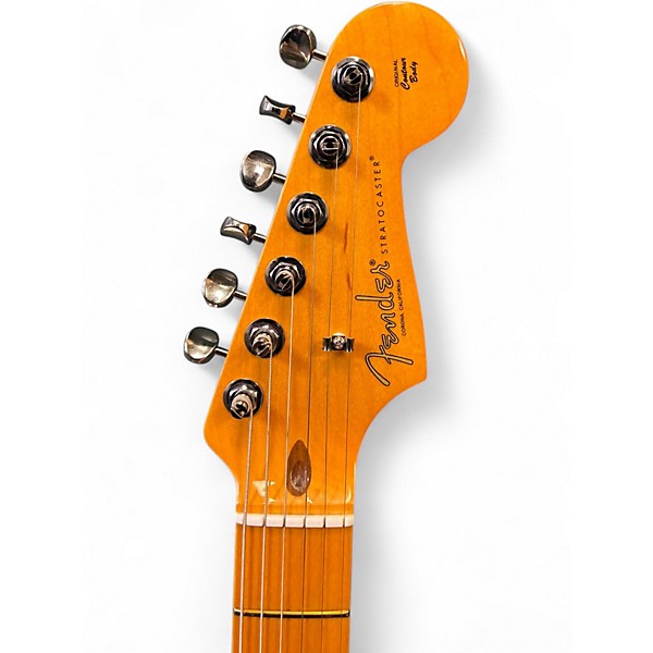 Used Fender American Professional Classic Stratocaster Faded Firemist Gold Solid Body Electric Guitar