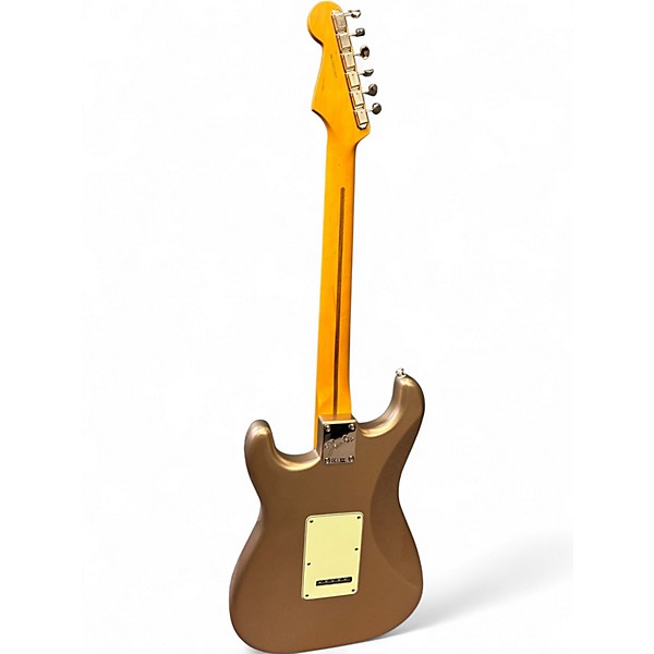 Used Fender American Professional Classic Stratocaster Faded Firemist Gold Solid Body Electric Guitar