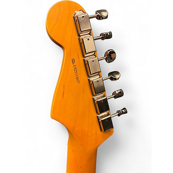 Used Fender American Professional Classic Stratocaster Faded Firemist Gold Solid Body Electric Guitar