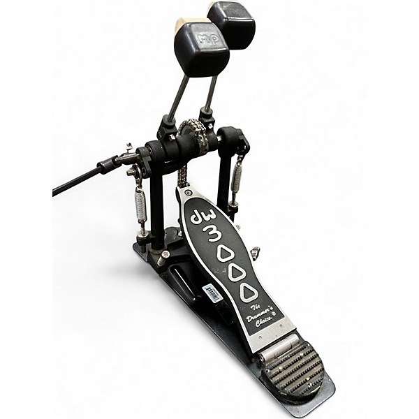 Used DW 3000 Series Double Double Bass Drum Pedal