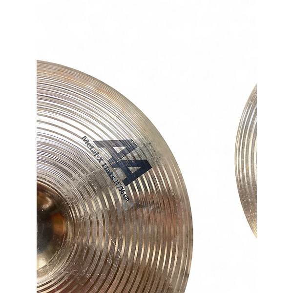 Used SABIAN 14in AA Metal X Hi Hat Pair Cymbal