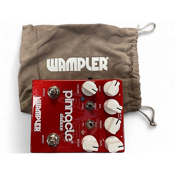 Used Wampler Pinnacle Deluxe Distortion Effect Pedal