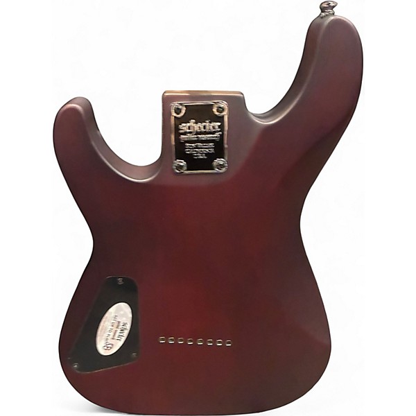 Used Schecter Guitar Research Omen 8 Walnut Solid Body Electric Guitar