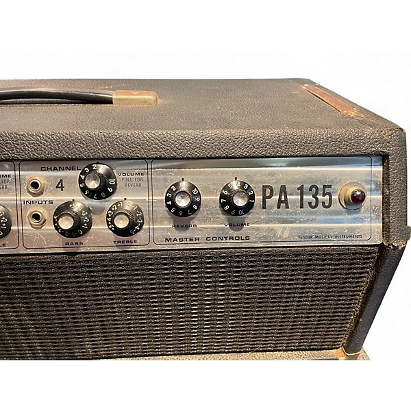 Vintage 1970s Fender PA135 Tube Guitar Amp Head