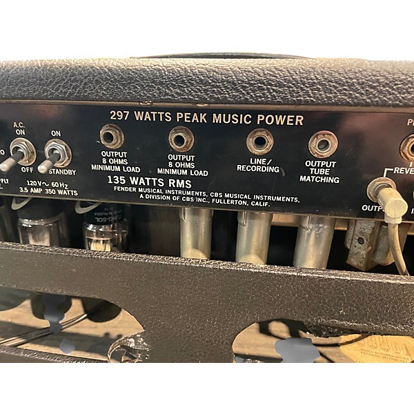 Vintage 1970s Fender PA135 Tube Guitar Amp Head