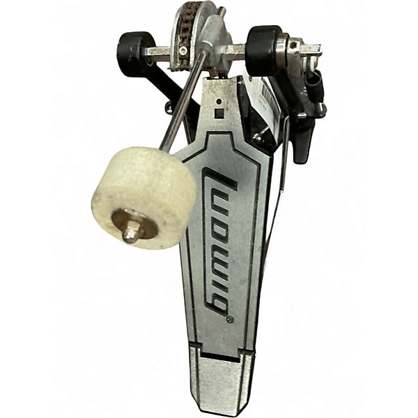 Used Ludwig SINGLE CHAIN BASS PEDAL Single Bass Drum Pedal