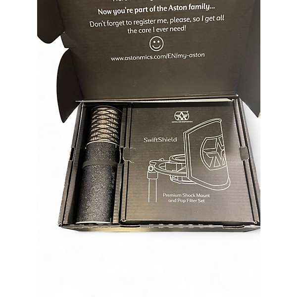 Used Aston spirit black bundle Recording Microphone Pack