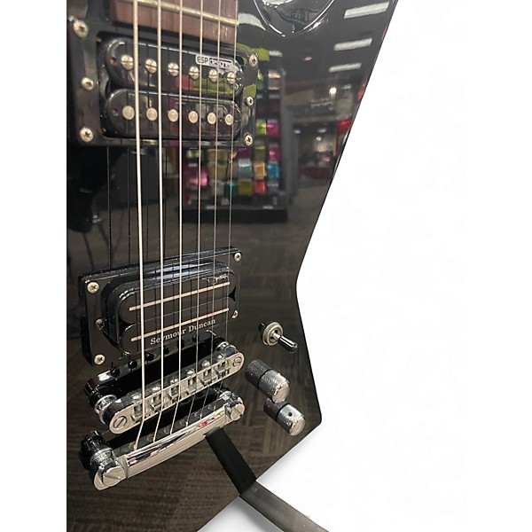 Used ESP EX50 Modified With Dimebag Seymour Duncan  Black Solid Body Electric Guitar