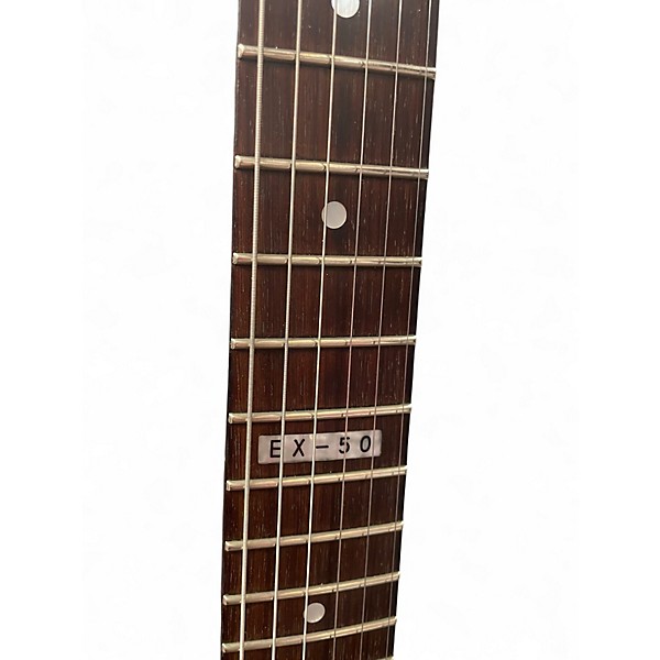 Used ESP EX50 Modified With Dimebag Seymour Duncan  Black Solid Body Electric Guitar