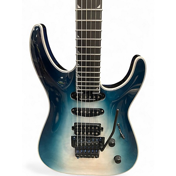 Used Jackson  Modified Pro Plus Series Soloist SLA3Q Polar Burst Solid Body Electric Guitar