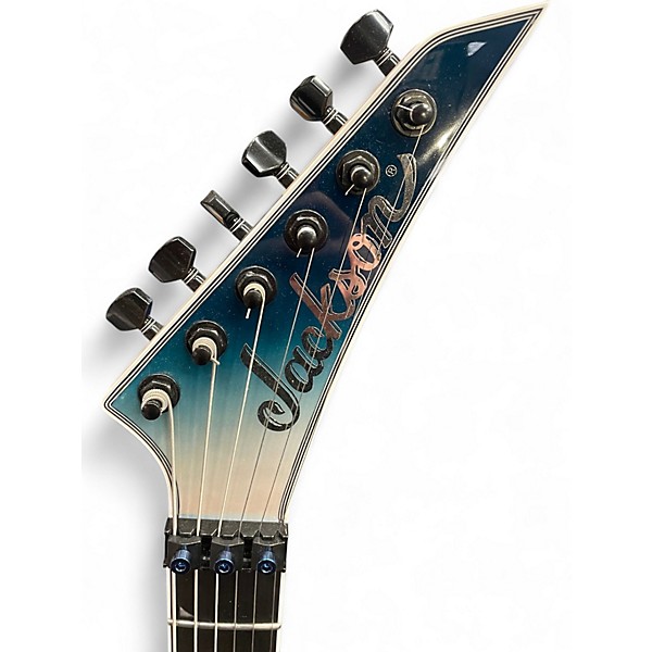 Used Jackson  Modified Pro Plus Series Soloist SLA3Q Polar Burst Solid Body Electric Guitar