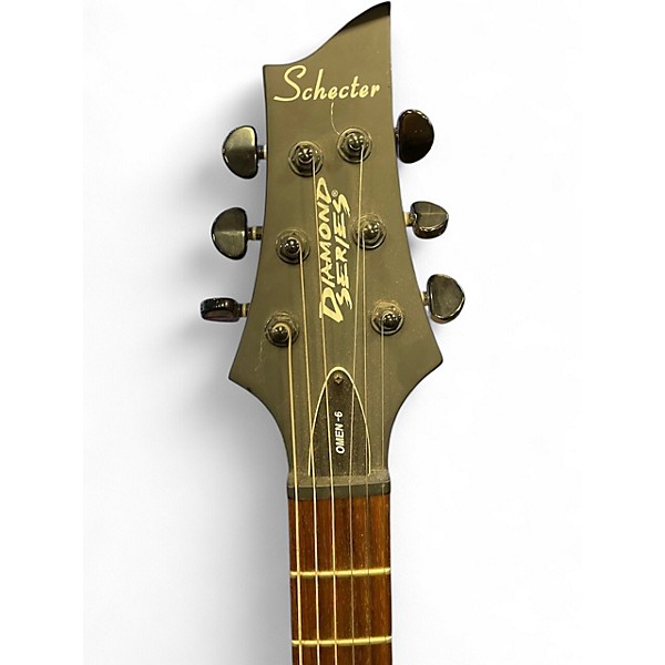 Used Schecter Guitar Research Omen 6 Mahogany Solid Body Electric Guitar